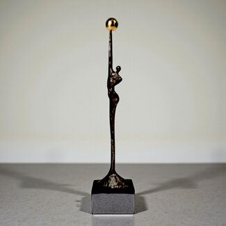 Corry Ammerlaan Beeld Gouden ideeen brons