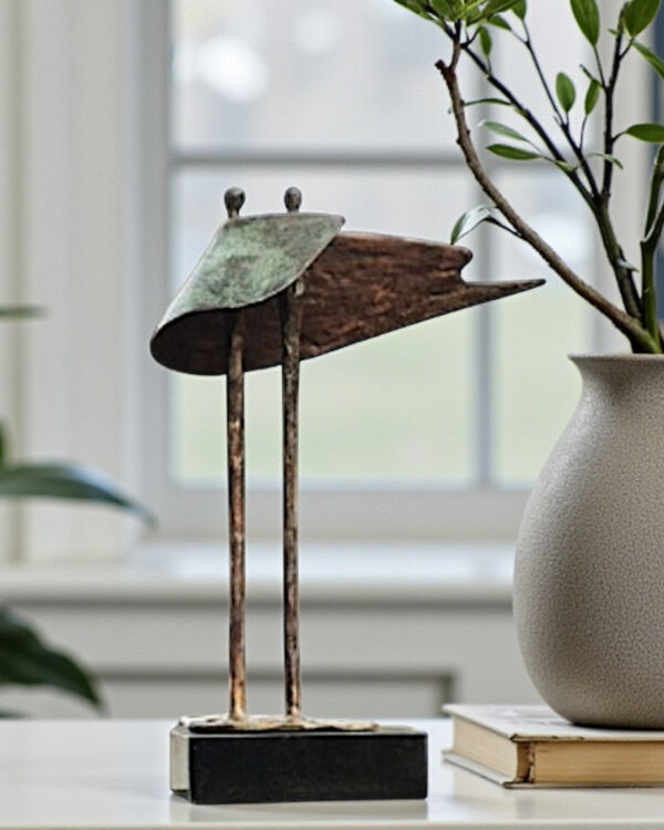 Corry Ammerlaan Sculptuur Bescherming - geheel brons