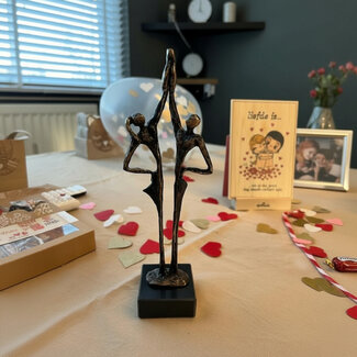 Ger van Tankeren Bronzen beeld De verbintenis(incl. verzenden)