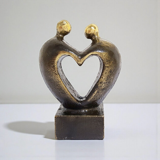 Corry Ammerlaan Beeldje Hart voor elkaar 5 cm