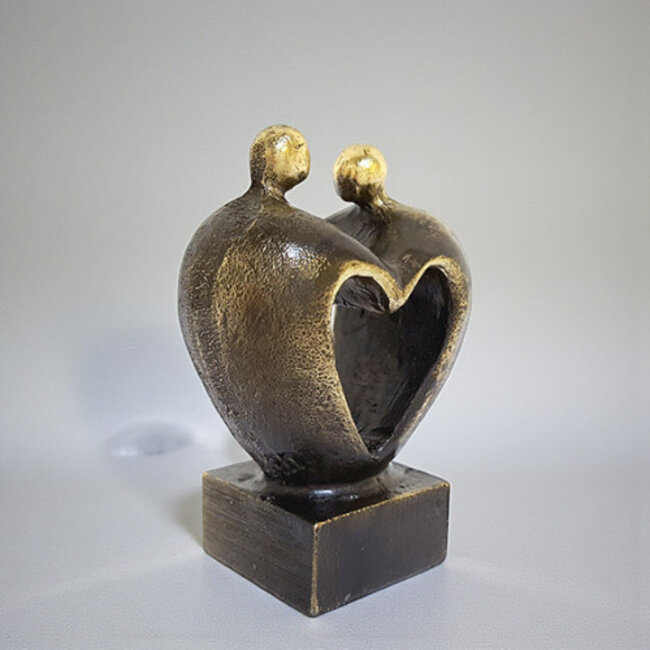 Corry Ammerlaan Beeldje Hart voor elkaar 5 cm