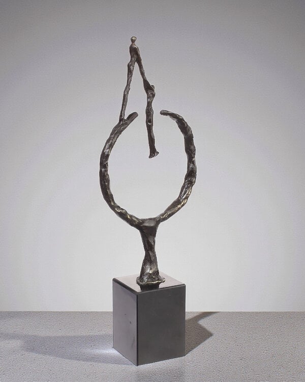 Ger van Tankeren Bronzen beeld Surface
