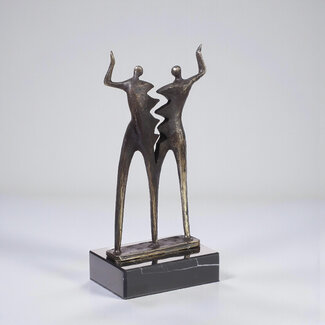 Ger van Tankeren Bronzen beeld Forum