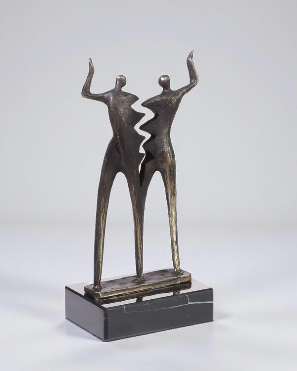 Ger van Tankeren Bronzen beeld Forum