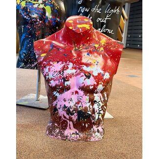 Jack Liemburg  Jack Liemburg Torso Red handgeschilderd