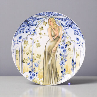 Wandbord keramiek Ella naar Mucha
