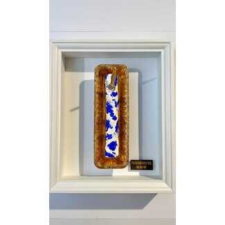 Frikandelftsblauw van Snek Art