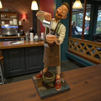 Guillermo Forchino beelden Beeld Barista van Forchino(incl. verzending)