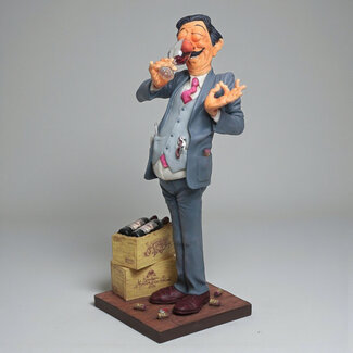 Guillermo Forchino beelden Beeld de wijnproever sommelier van Forchino