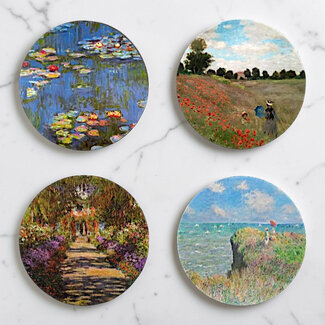 Claude Monet Onderzetters naar Claude  Monet