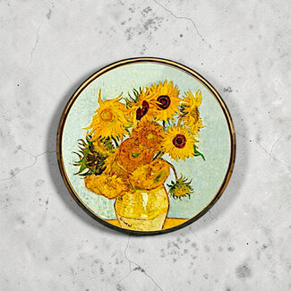Vincent van Gogh Spiegeldoosje Zonnebloemen -  Vincent van Gogh