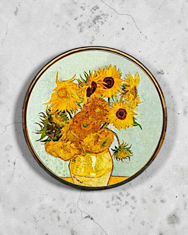 Vincent van Gogh Spiegeldoosje Zonnebloemen -  Vincent van Gogh