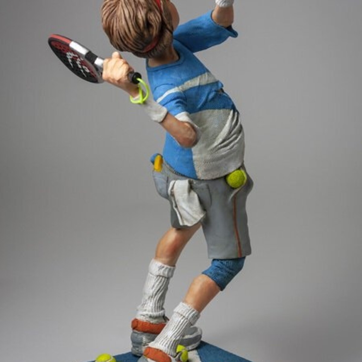 Guillermo Forchino beelden Padelspeler – Exclusief Kunstbeeld 46 cm (2)