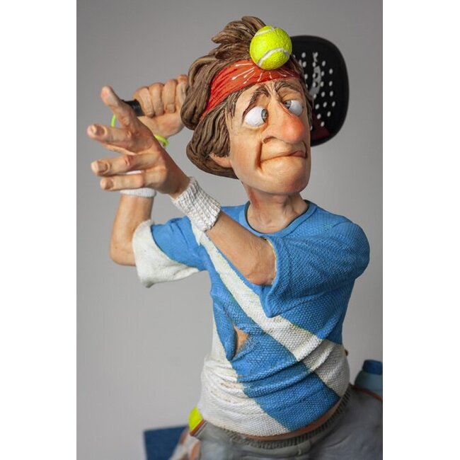 Guillermo Forchino beelden Padelspeler – Exclusief Kunstbeeld 46 cm