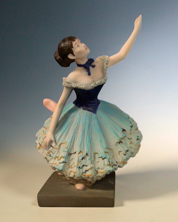 Edgar Degas Beeld Degas Danseuse Verte