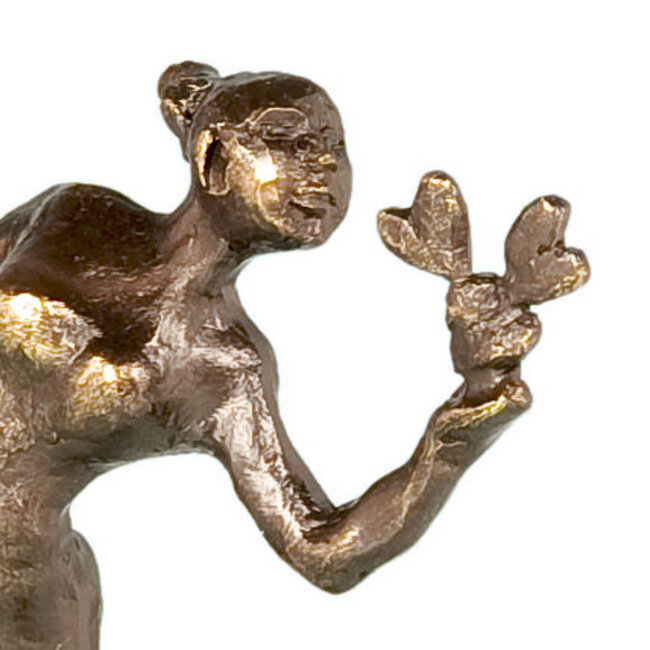 Corry Ammerlaan Verbronsd beeld een hartelijk contact