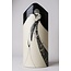 Vaas naar Beardsley lady in long dress