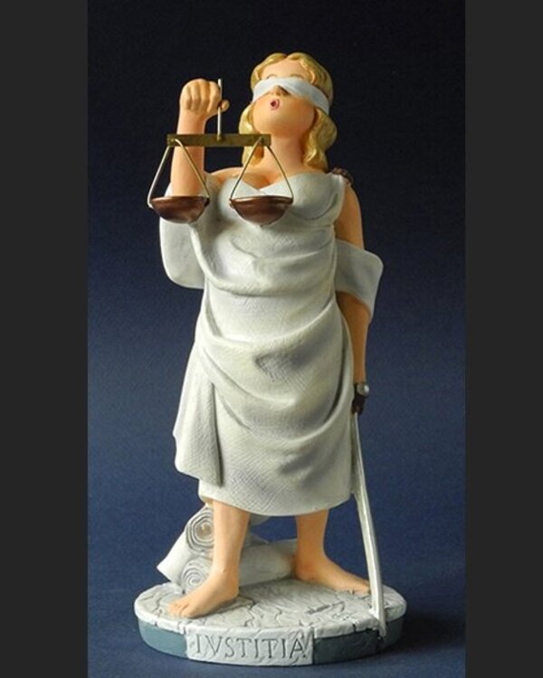 Vrouwe Justitia 20 cm van Profisti