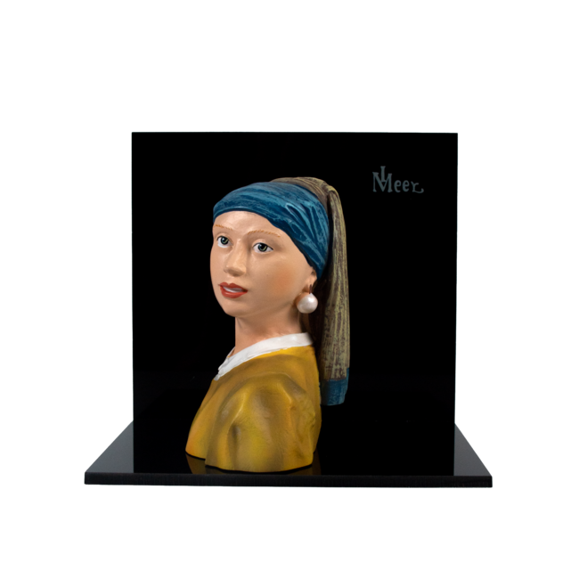 Johannes Vermeer Beeldje Vermeer meisje met de parel