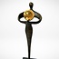 Corry Ammerlaan Bronzen beeld De gouden bron van inspiratie