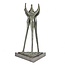 Corry Ammerlaan Bronzen beeld Samenwerking op niveau
