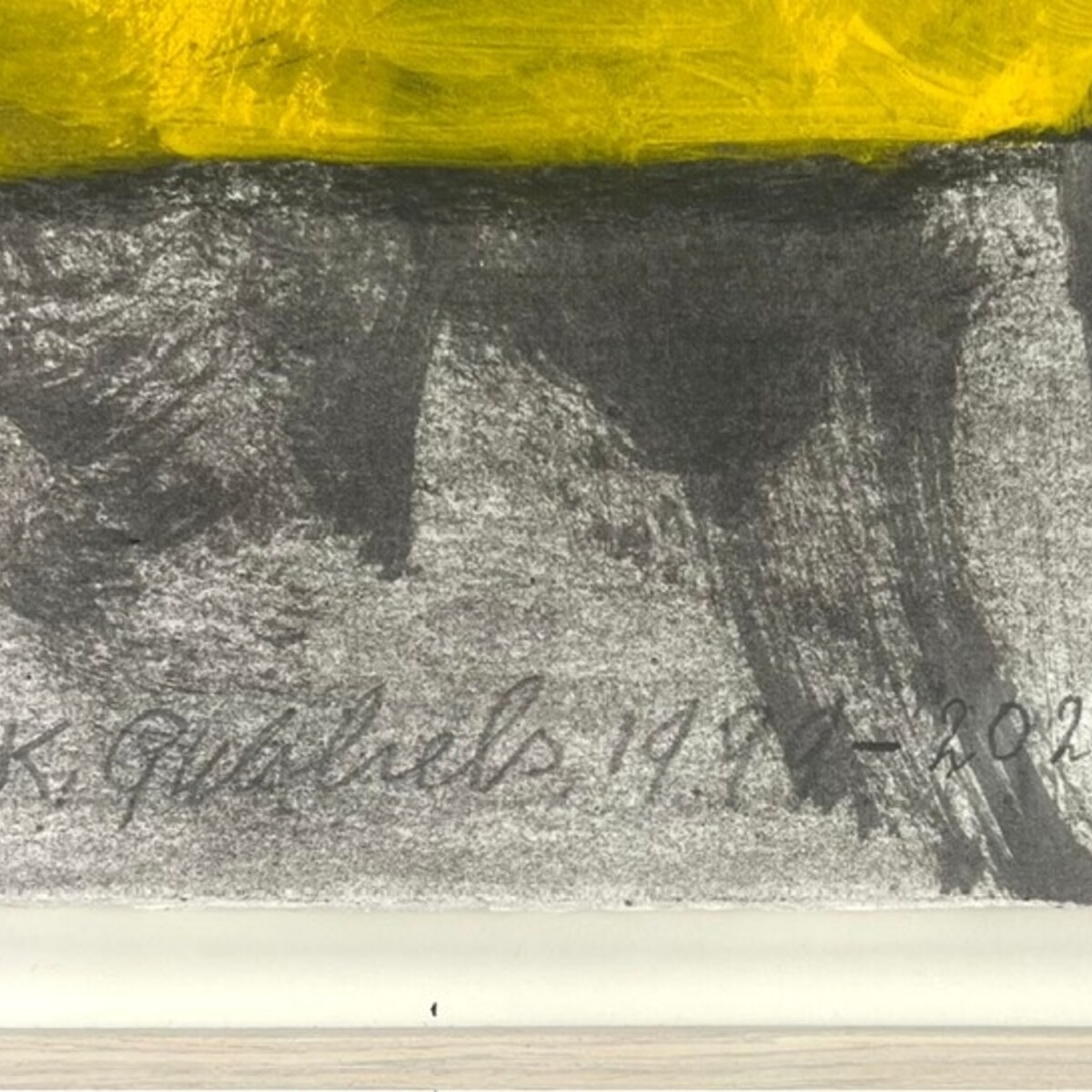 Klaas Gubbels Acrylverf op papier (2)