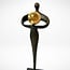 Corry Ammerlaan Sculptuur Brons met messing