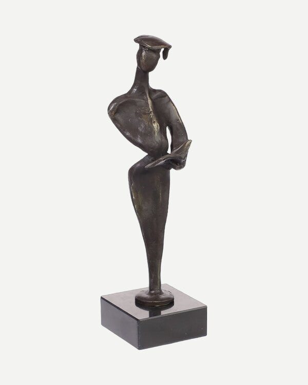 Ger van Tankeren Geslaagd! – Bronzen beeld als afstudeercadeau