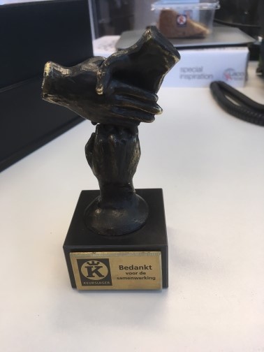 Een award om trots op te zijn: vakmanschap in beeld gebracht