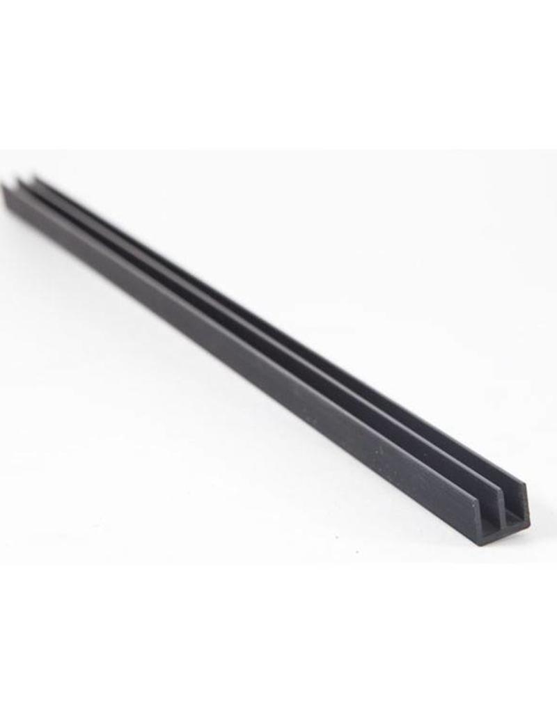 Glasrails 4mm H  (100cm)