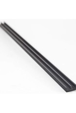 Glass rails 4mm H  - 100cm