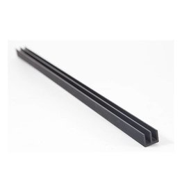 Glasrails 6mm  (100cm)