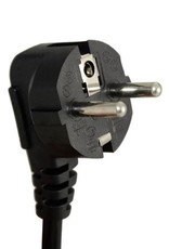 Socket with switch 10-way EU power plug black 3m