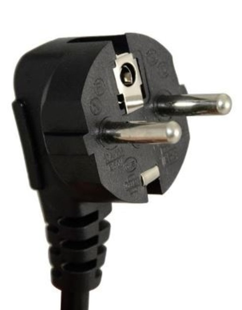 Socket with switch 10-way EU power plug black 3m