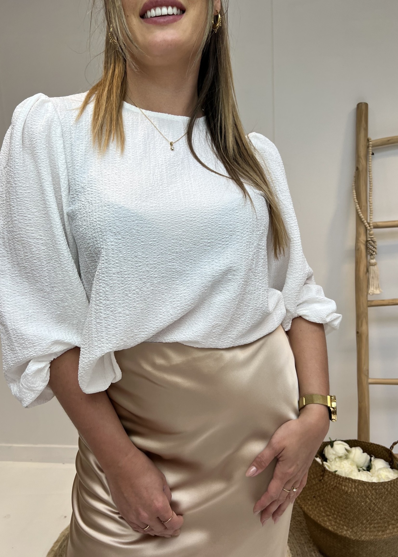 Malia blouse white