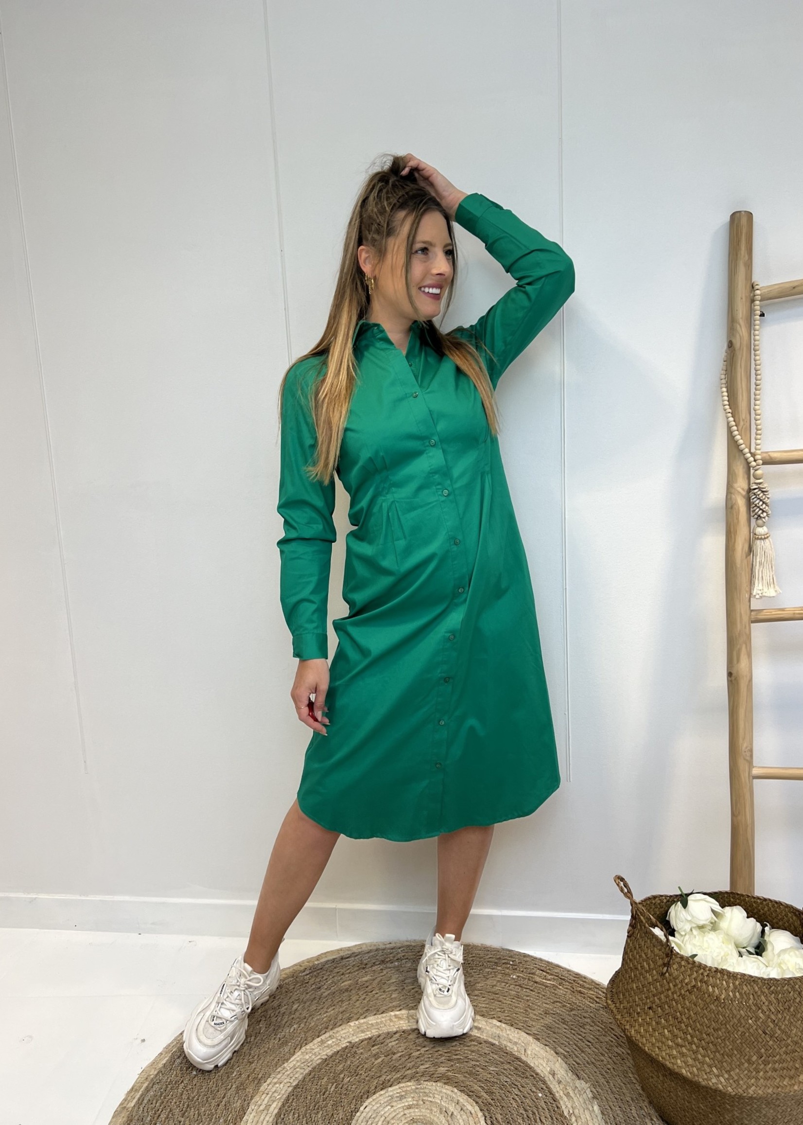 Fqemisa dress pepper green