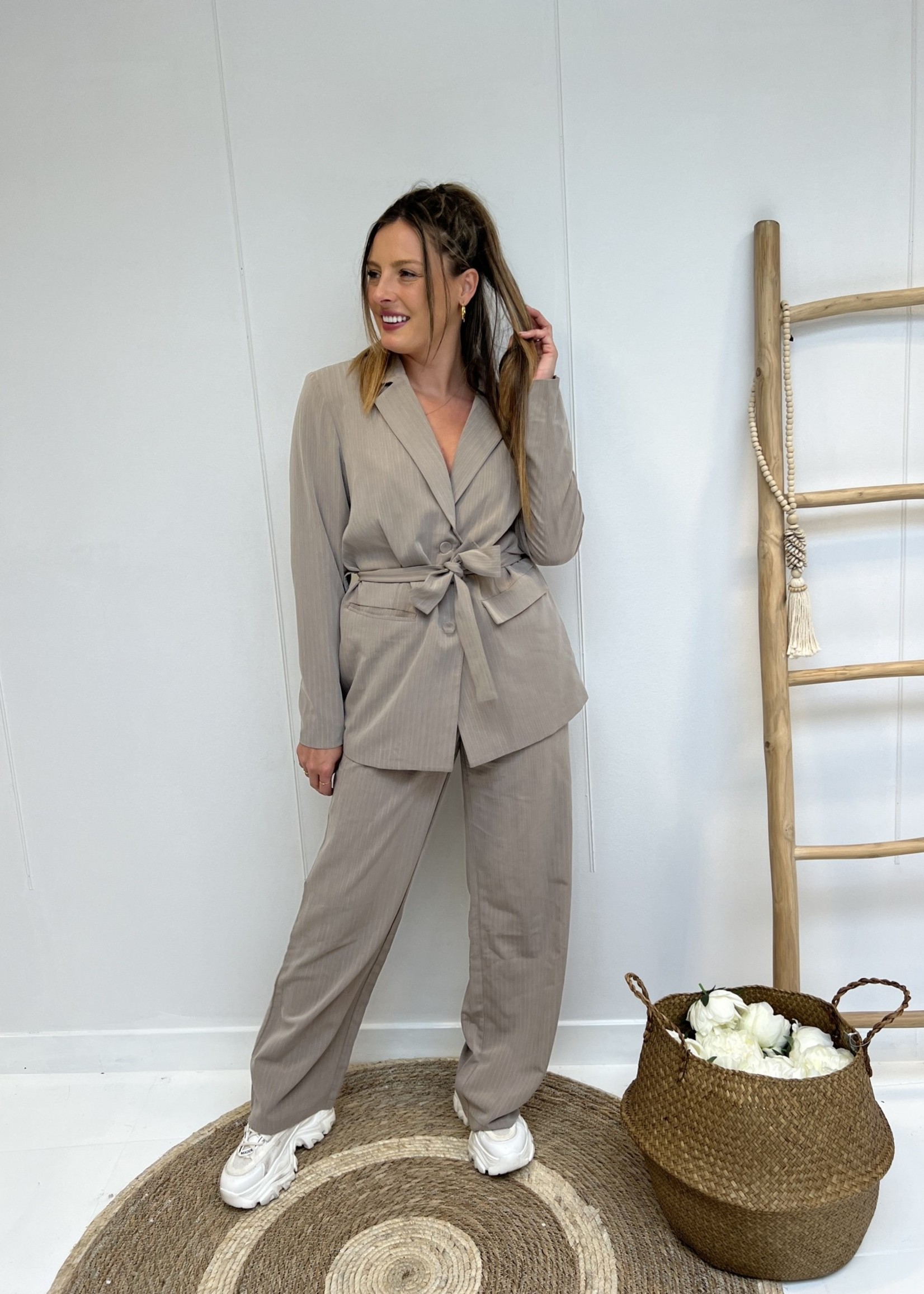 Fqkittay pant desert taupe