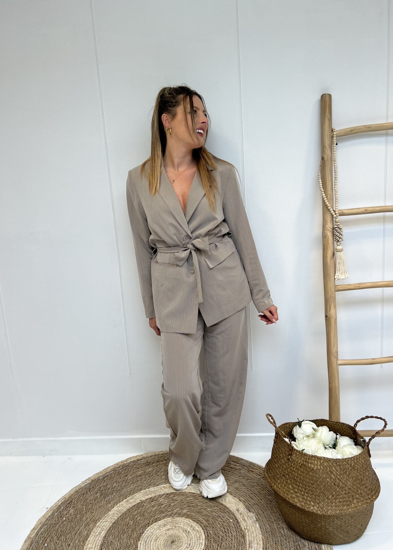 Fqkittay jacket desert taupe