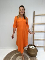 Kamajse kaftan orange