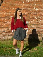 LOTellie skort  gray