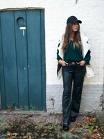 LOTFaux leather pants Alpine Green