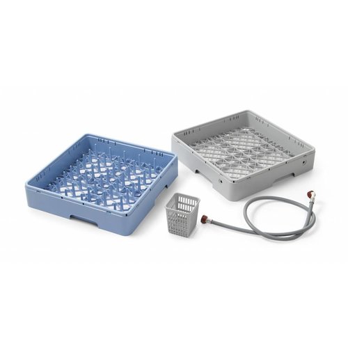 Hendi Zmywarka do naczyń - elektroniczna 50x50 z dozownikiem detergentu | 3 programy mycia | sterowanie elektroniczne | 570x600(+370)x(H)830 mm Hendi Zmywarka do naczyń - elektroniczna 50x50 z dozownikiem detergentu | 3 programy mycia | sterowanie elektroniczne | 570x600(+370)x(H)830 mm