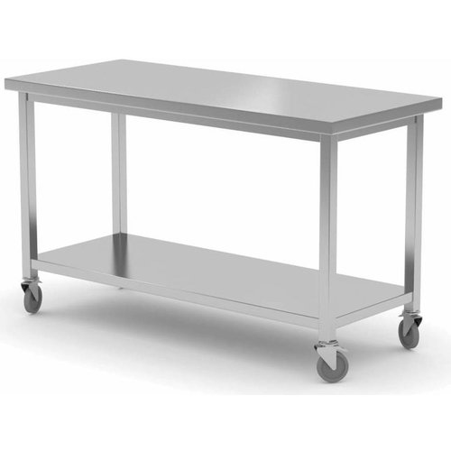 XXLselect Tabel chassis met plank | W: 1000 - 1600 mm | D: 600mm XXLselect Tabel chassis met plank | W: 1000 - 1600 mm | D: 600mm