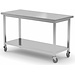 XXLselect Tabelle Chassis mit Ablage | W: 1000 - 1600 mm | D: 600mm XXLselect Tabelle Chassis mit Ablage | W: 1000 - 1600 mm | D: 600mm