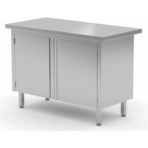 XXLselect Stół centralny przelotowy z drzwiami na zawiasach | szer: 800 - 1300mm | gł: 700mm XXLselect Stół centralny przelotowy z drzwiami na zawiasach | szer: 800 - 1300mm | gł: 700mm