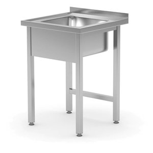 XXLselect Eine Tabelle mit einem Waschbecken ohne Regal | 400x400x Kammer (H) 250mm | W: 600 - 700 mm | D: 600mm XXLselect Eine Tabelle mit einem Waschbecken ohne Regal | 400x400x Kammer (H) 250mm | W: 600 - 700 mm | D: 600mm