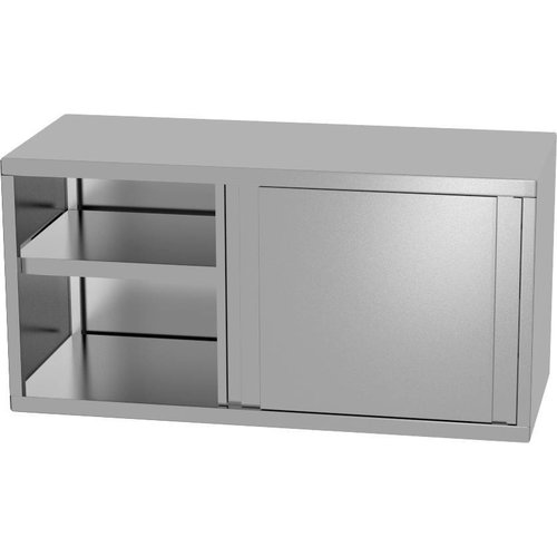 XXLselect 600mm Wandschrank mit Schiebetüren | Breite: 800 - 1600 mm | D: 400mm