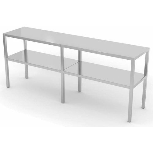 XXLselect Erweiterung für eine Zwei-Ebenen-Tabelle | W: 1500 - 1900mm | D: 400mm