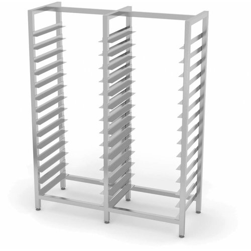 XXLselect Regal doppelte GN 2/1 | 10-22 Ebenen | 1405x540mm