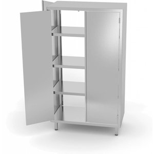 XXLselect Szafa przelotowa 2000mm z drzwiami na zawiasach | szer: 700 - 1200mm | gł: 600mm